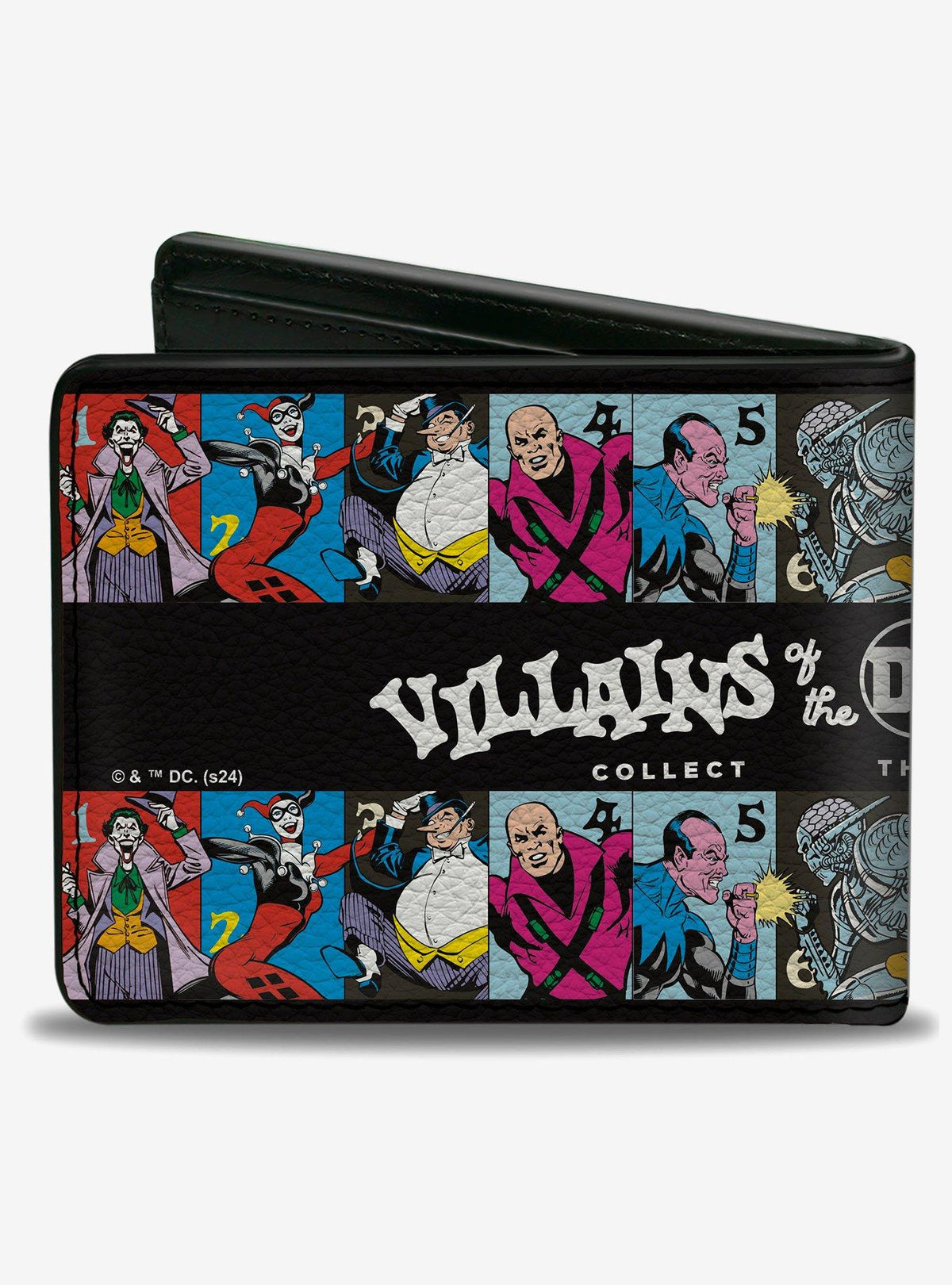 Billetera plegable Villanos de DC Comics