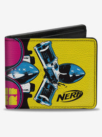 Billetera rosada Nerf Vortex y Blaster