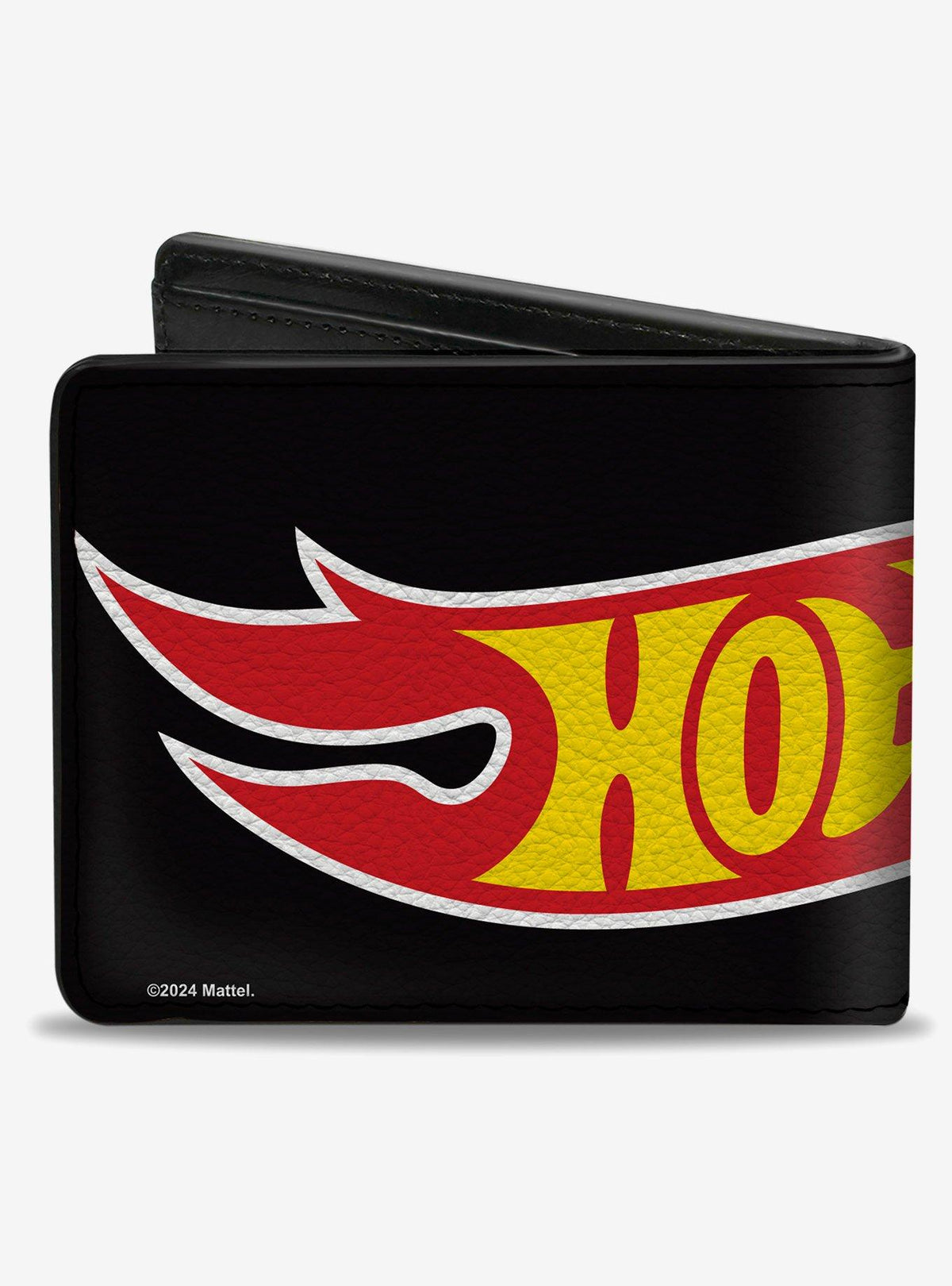 Billetera Hot Wheels Classic Flame con logo