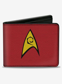Billetera Star Trek Insignia de Operaciones de la Flota Estelar