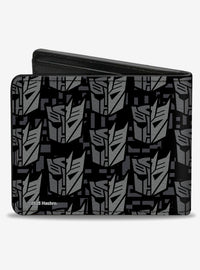 Billetera Transformers Autobot y Decepticon