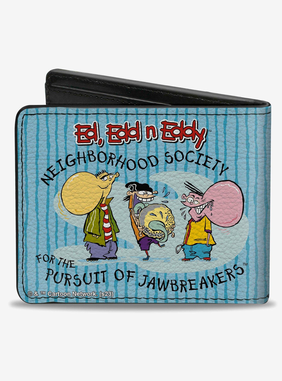 Billetera Ed, Edd y Eddy con diseño de jawbreakers