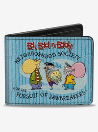 Billetera Ed, Edd y Eddy con diseño de jawbreakers