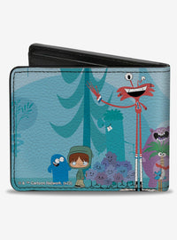 Cartera bifold Foster's Home for Imaginary Friends