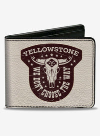 Billetera Yellowstone «No elegimos el camino»