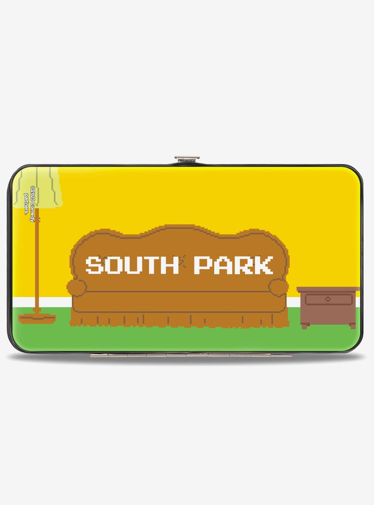 Billetera South Park Boys 8-Bit en el sofá