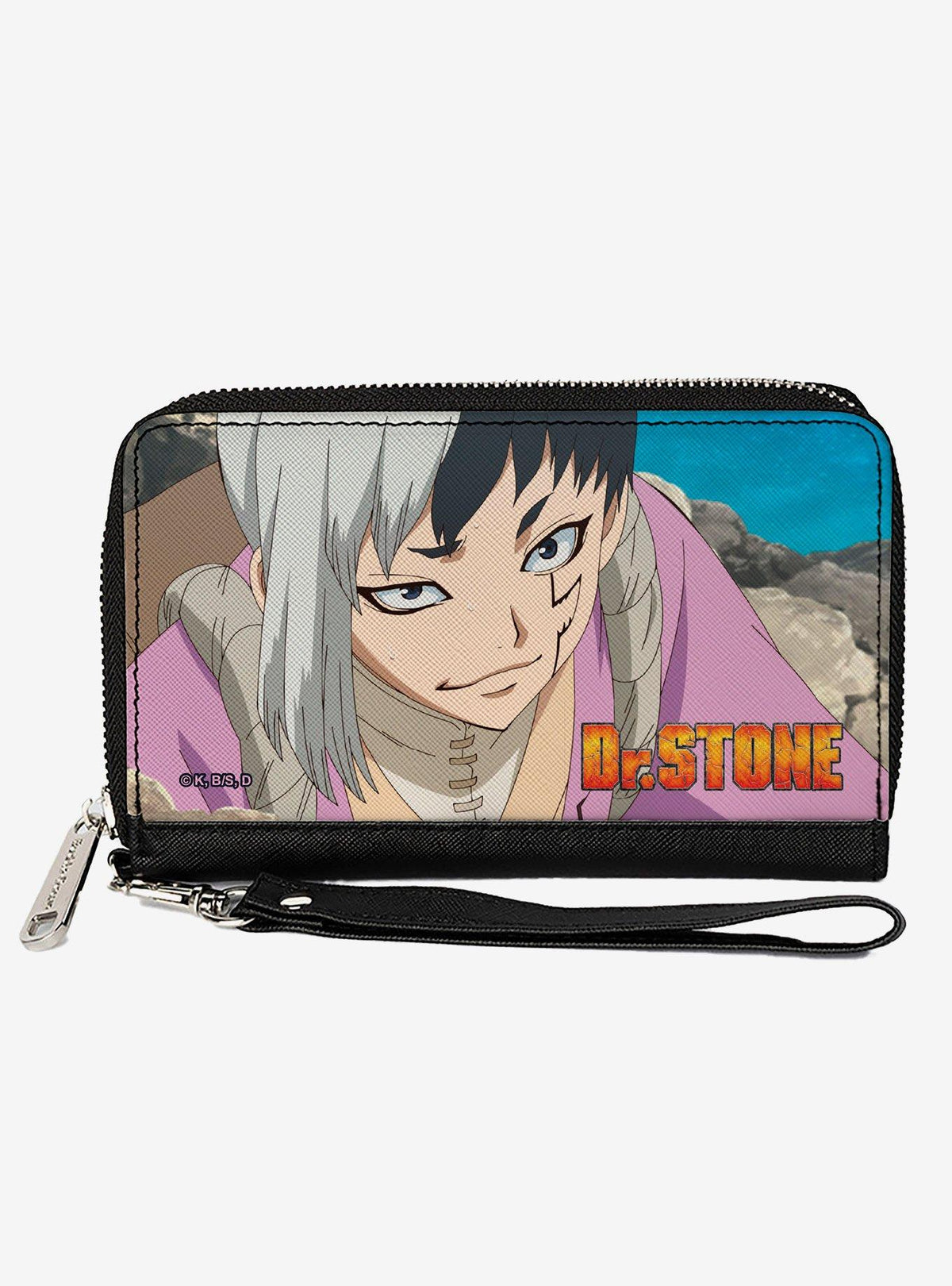 Billetera Dr. Stone con Gen Asagiri