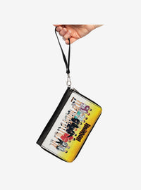 Haikyu!! Billetera con cierre y correa desmontable