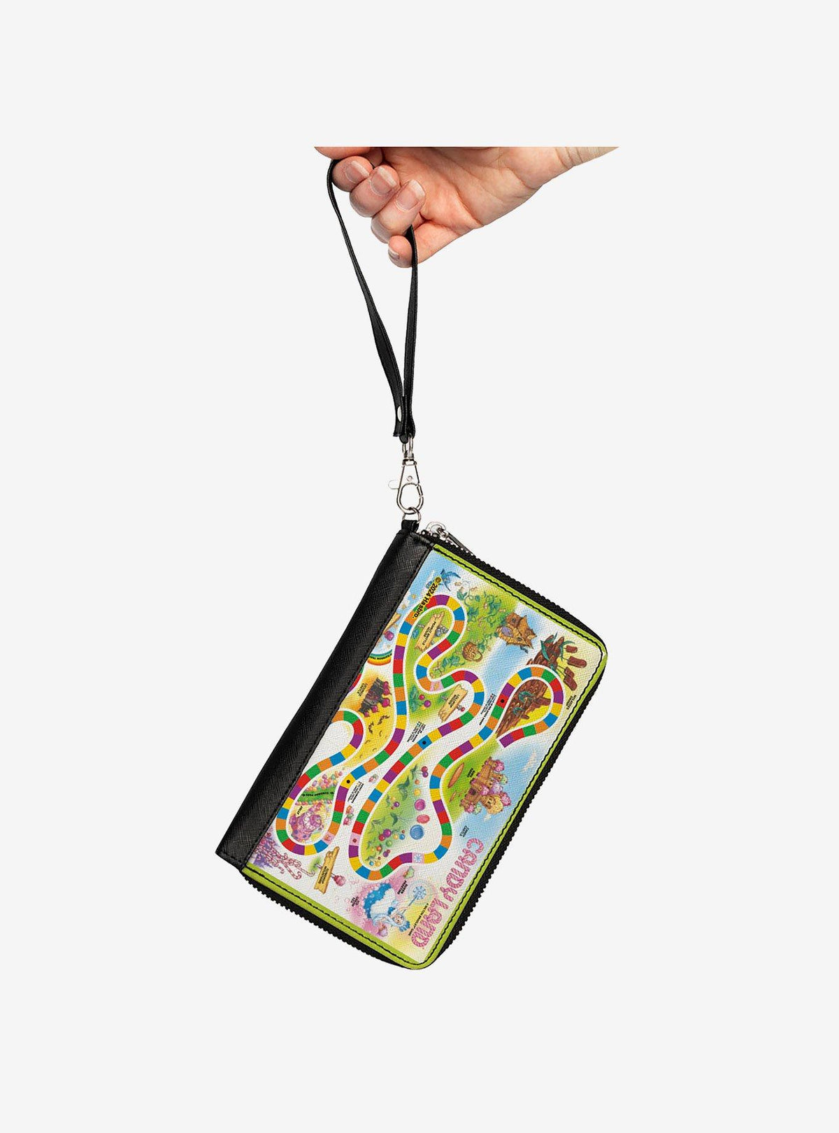 Billetera con diseño del tablero de Candy Land