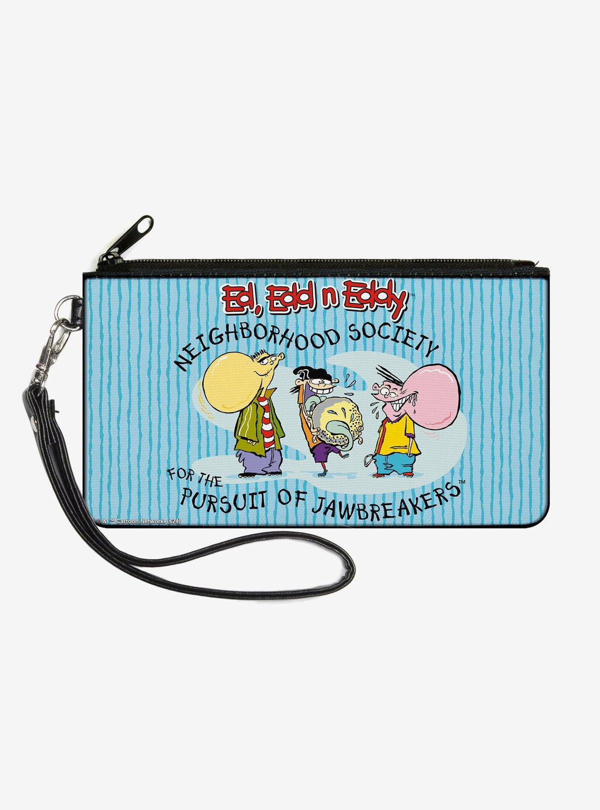 Billetera de mano Ed, Edd y Eddy con cierre