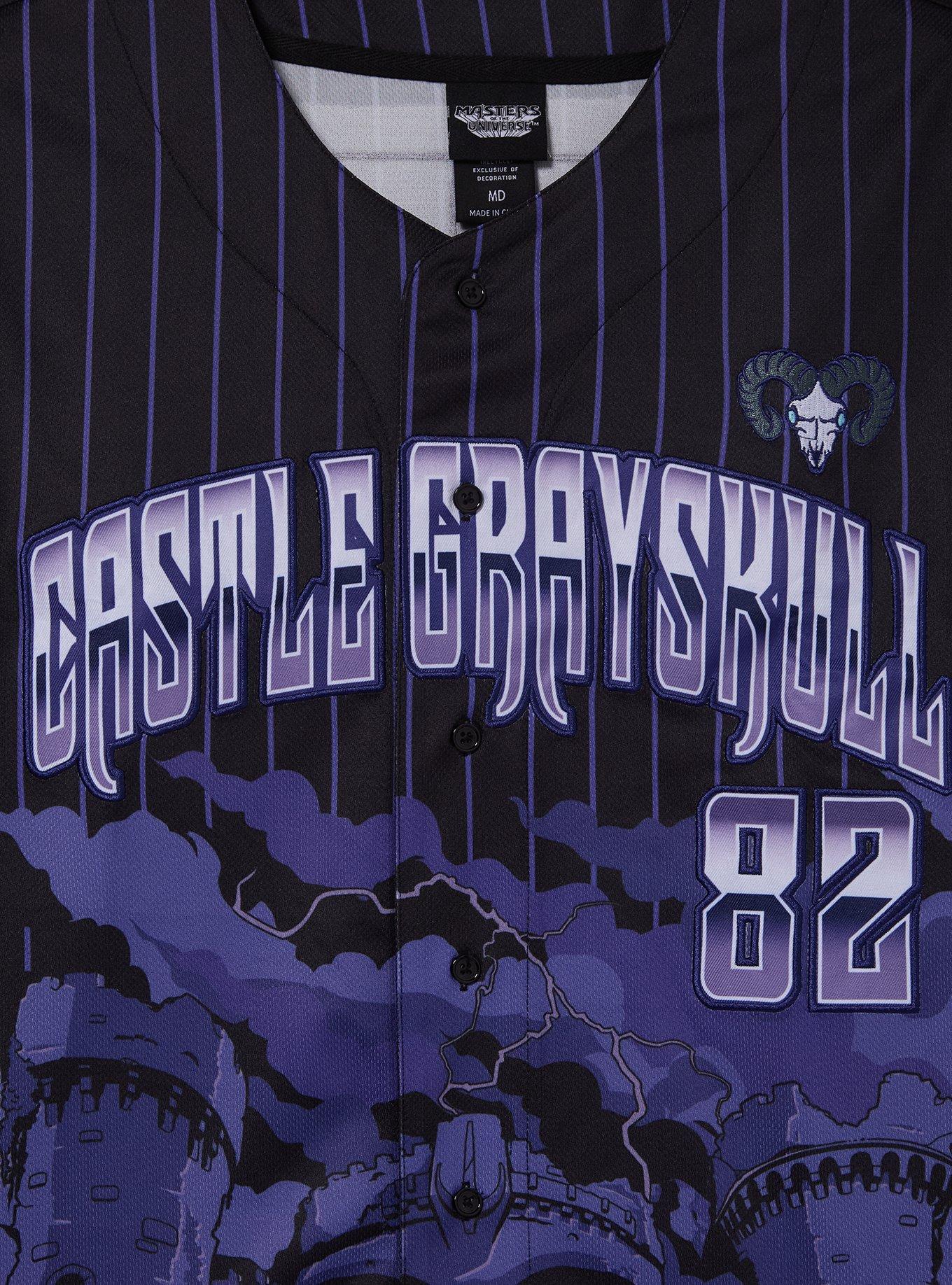 Camisa de béisbol Skeletor Castle Grayskull