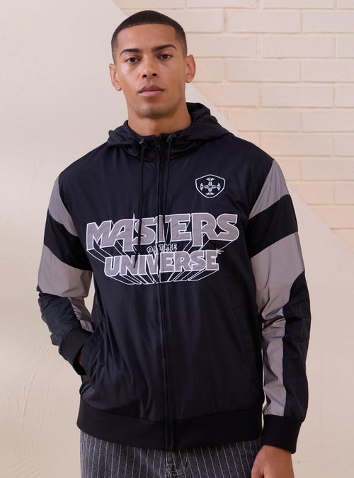 Chaqueta cortaviento con logo Masters of the Universe