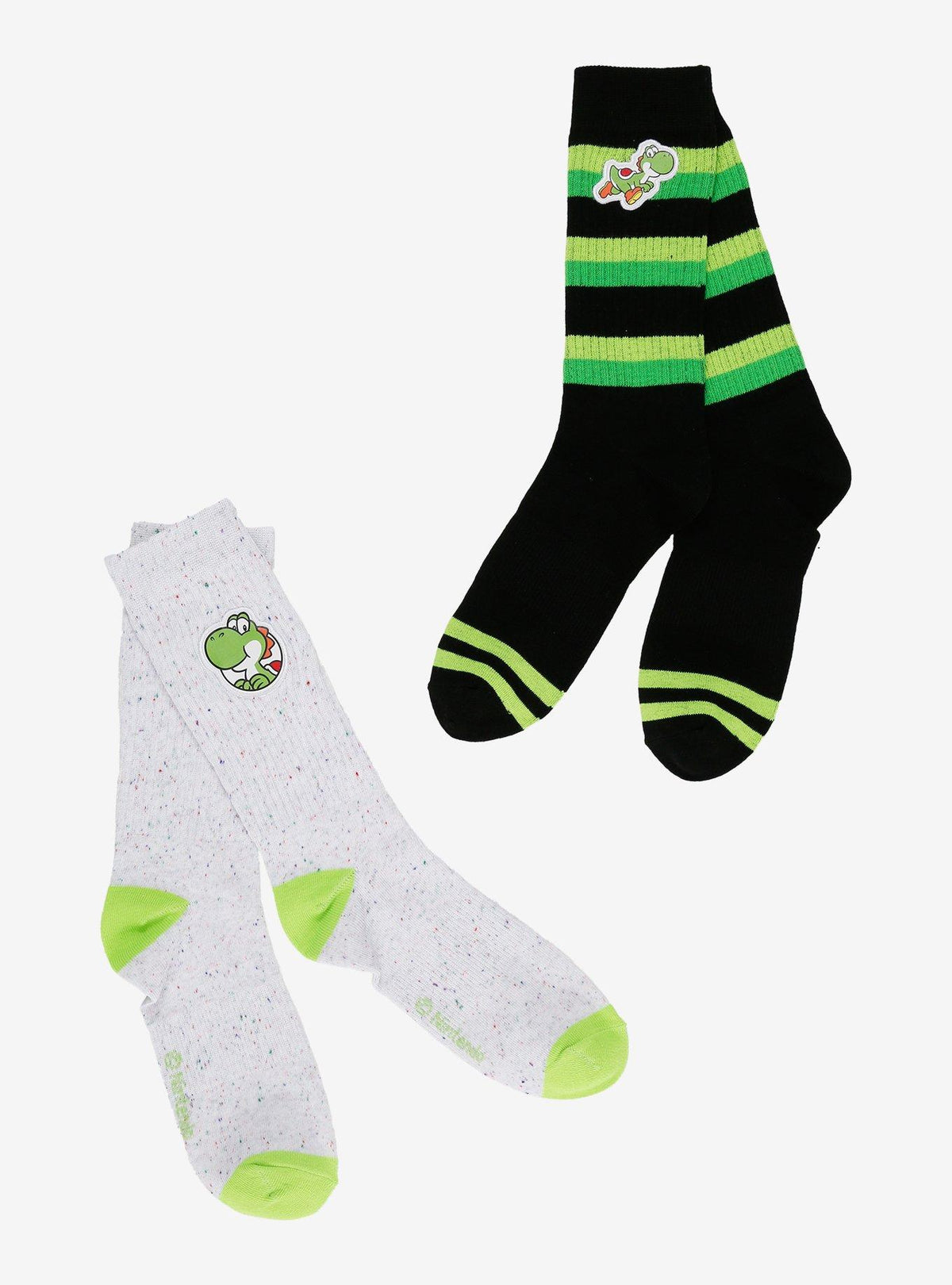 Calcetines Yoshi de Super Mario Bros., 2 pares