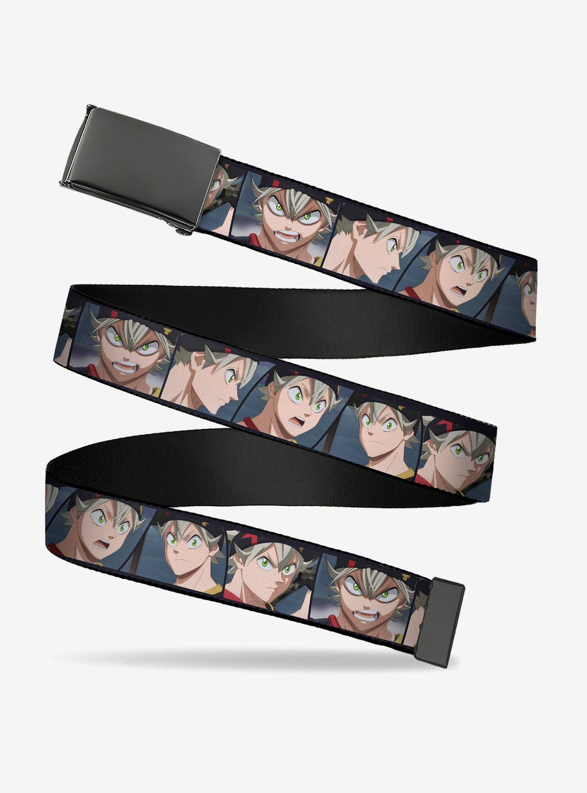 Cinturón Black Clover de Asta con 5 expresiones