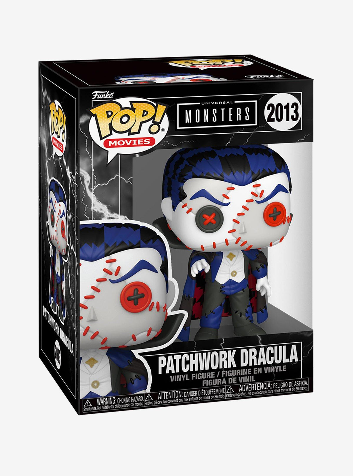 Funko Pop! Dracula Patchwork de Universal Monsters