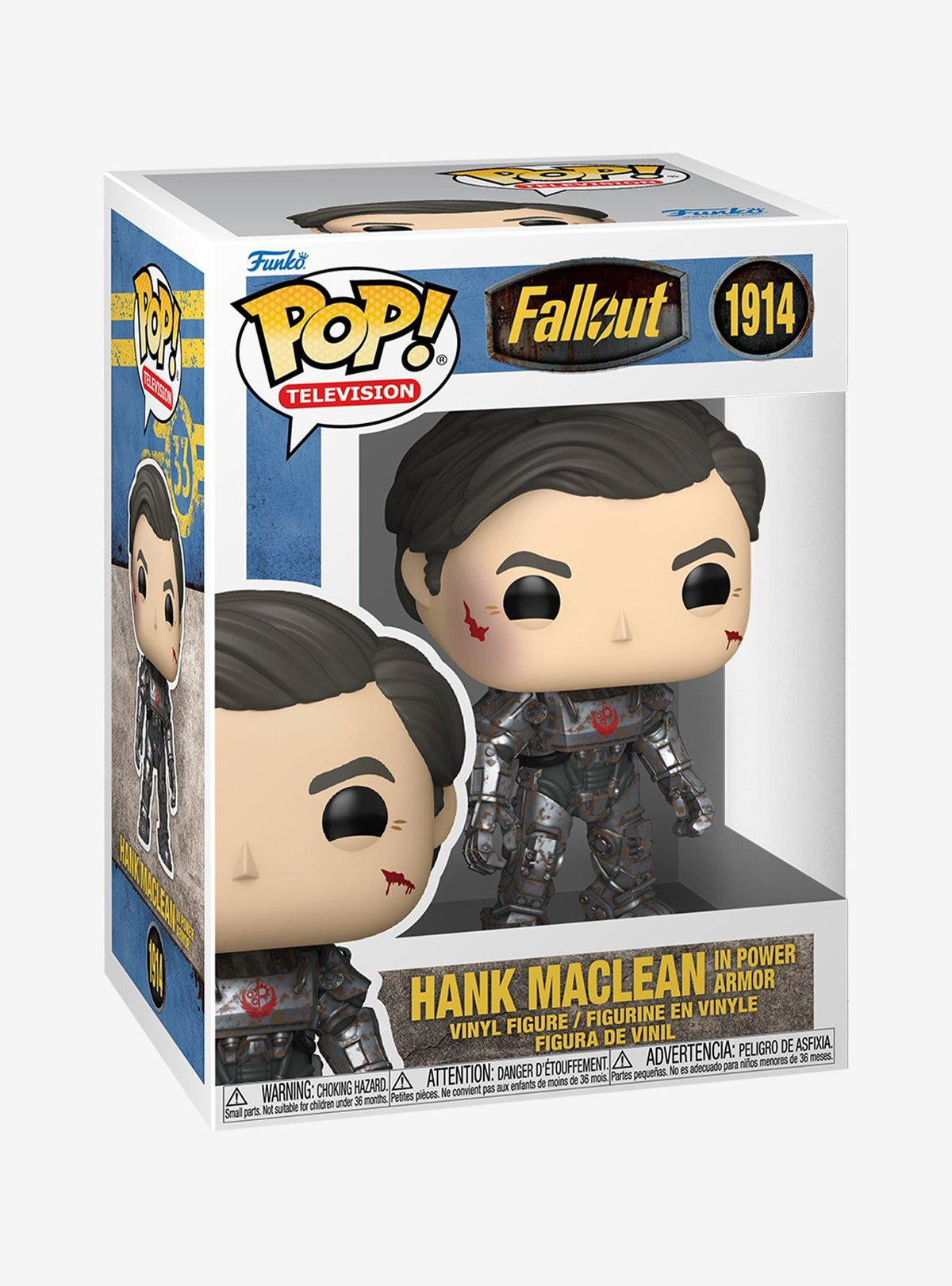 Funko Pop! Fallout: Hank MacLean con armadura de poder