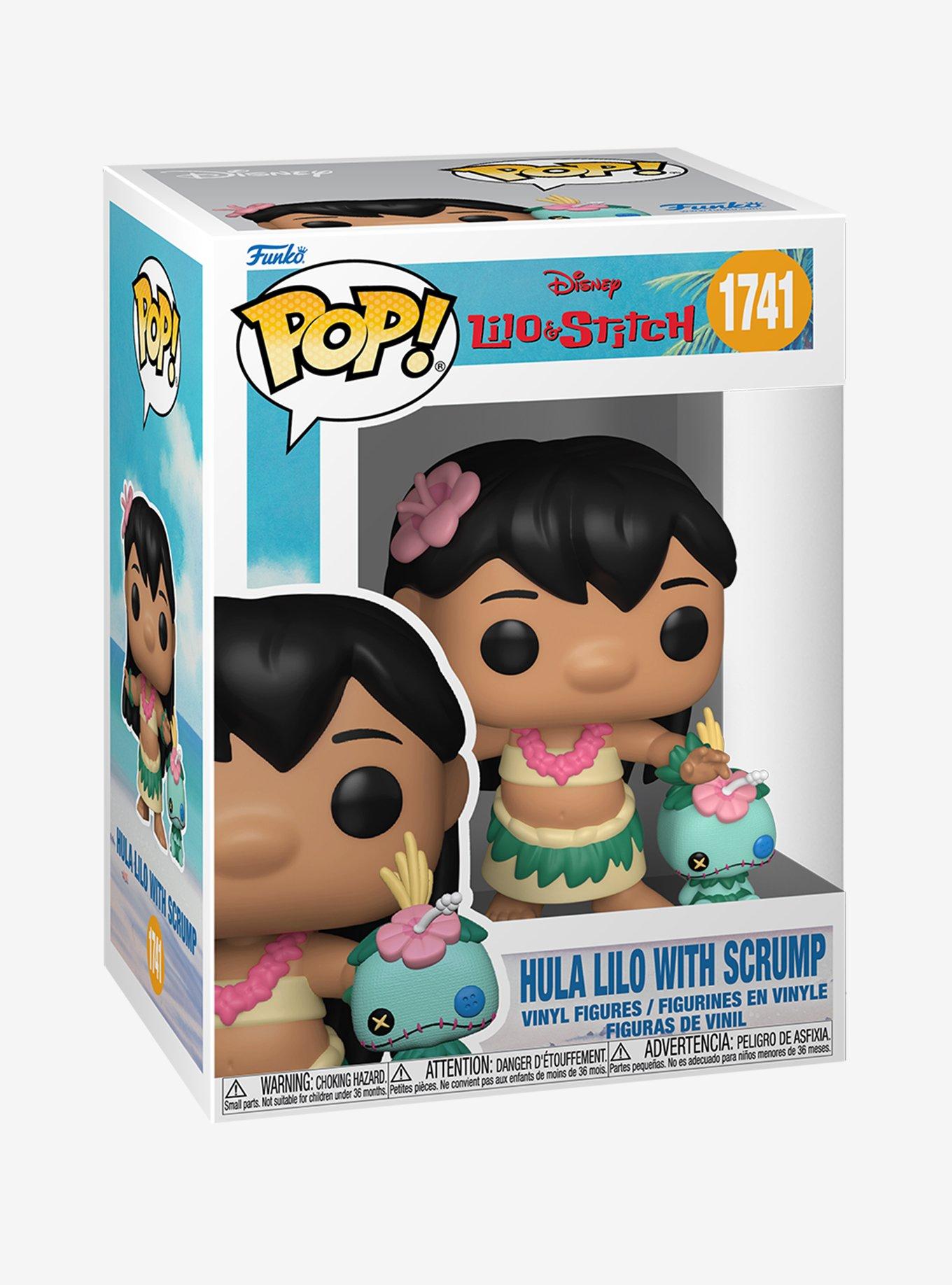 Funko Pop! Disney Lilo & Stitch Lilo Hula con Scrump