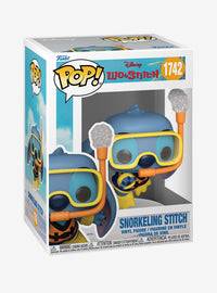 Funko Pop! Stitch haciendo snorkel