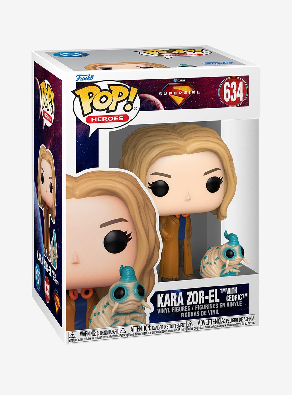 Funko Pop! Supergirl Kara Zor-El con Cedric