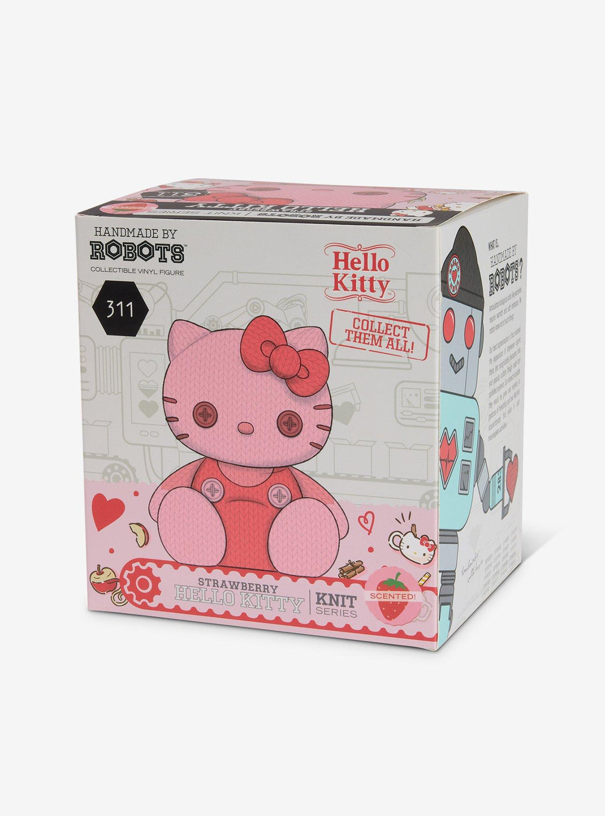 Figura de vinilo Hello Kitty con aroma a frutilla