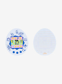 Set de cartas mini blanco de Tamagotchi