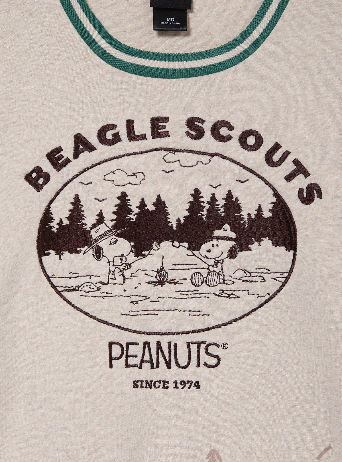 Polerón bordado Beagle Scouts de Snoopy - Peanuts