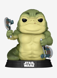 Funko Pop! Star Wars: Rotta the Hutt que brilla en la oscuridad