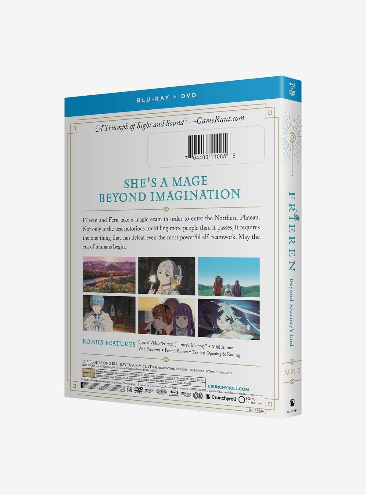 Frieren: Beyond Journey's End - Parte 2 en Blu-ray
