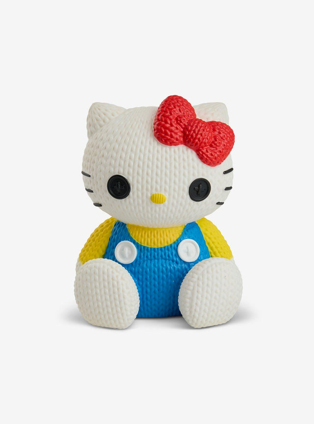 Figura de vinilo Hello Kitty con apariencia tejida
