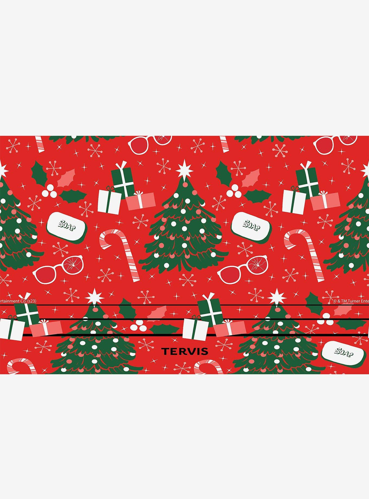 Vaso térmico Christmas Story de 887 ml con tapa deslizante