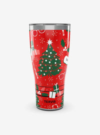 Vaso térmico Christmas Story de 887 ml con tapa deslizante