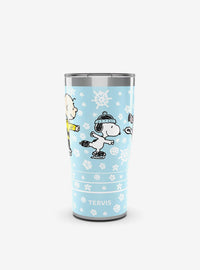 Vaso térmico Peanuts Holiday 2023 con tapa deslizante
