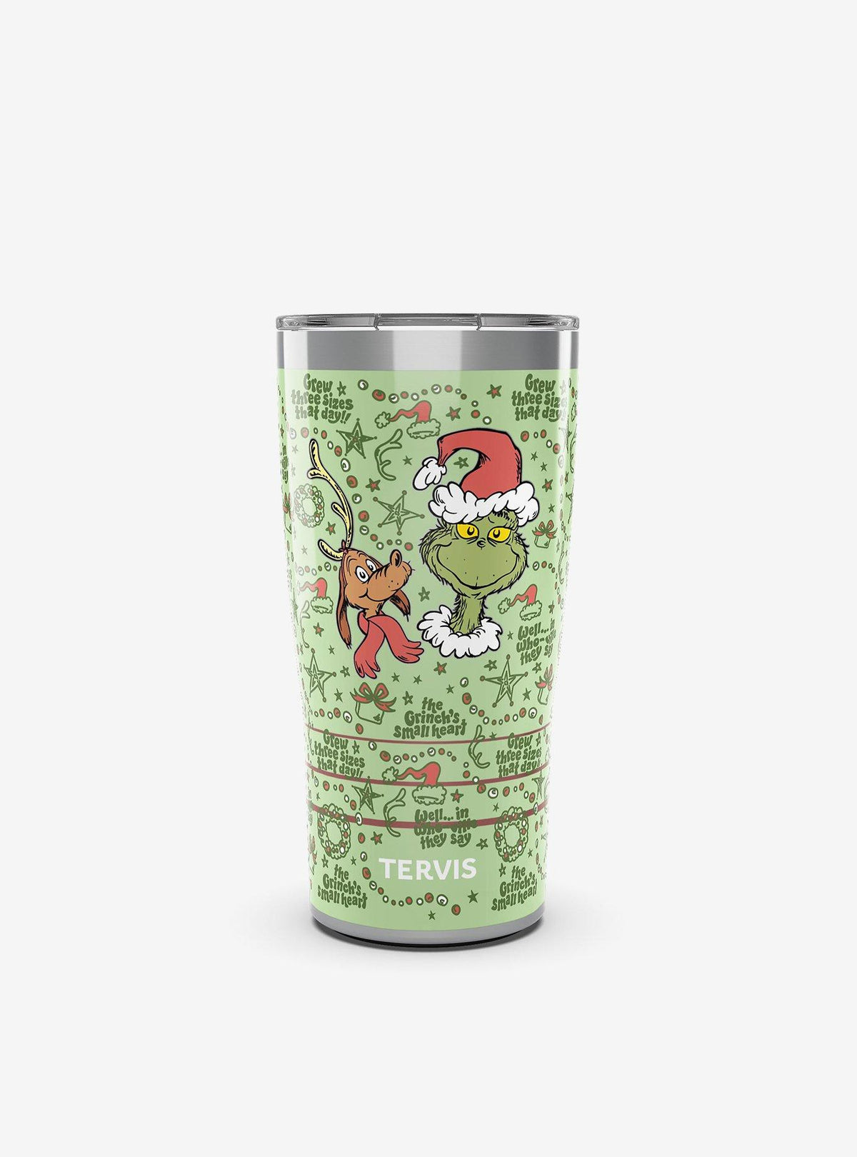 Vaso térmico Grinch: su corazón creció, 590 ml