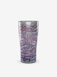 Vaso Disney Princess Signatures con tapa deslizante