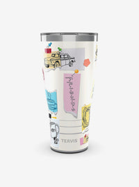 Friends: vaso térmico de 887 ml con tapa deslizante