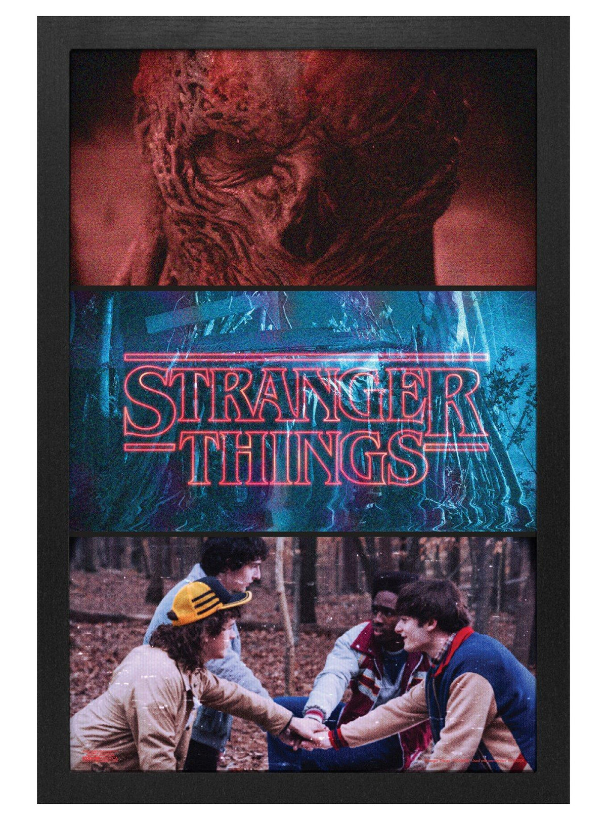 Póster enmarcado de Vecna | Stranger Things