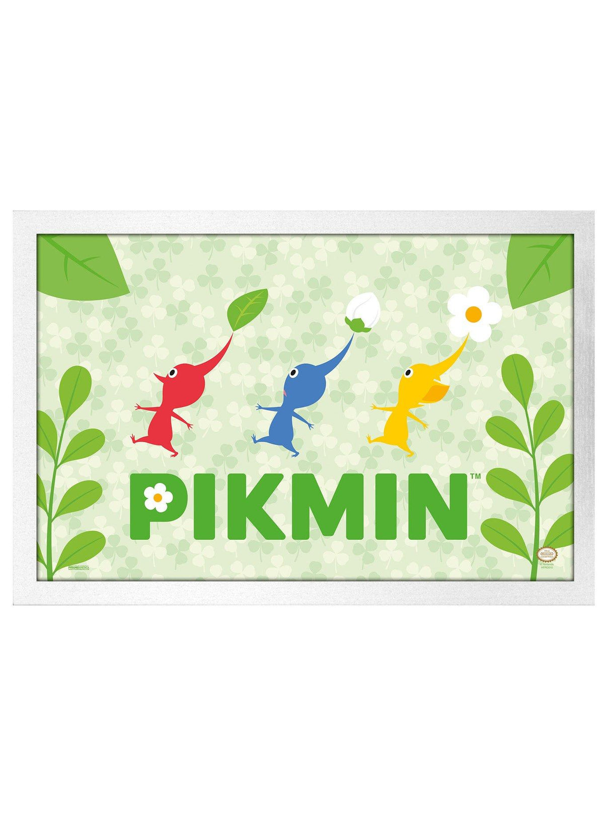 Póster enmarcado Pikmin Side Run Trio