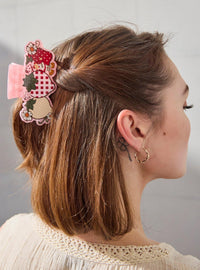 Pinza de pelo con fresas vichy de Strawberry Shortcake