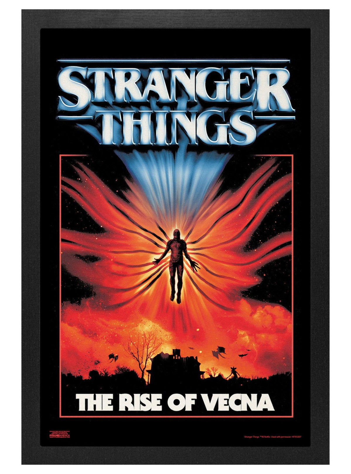 Cuadro enmarcado Stranger Things: Vecna Rises