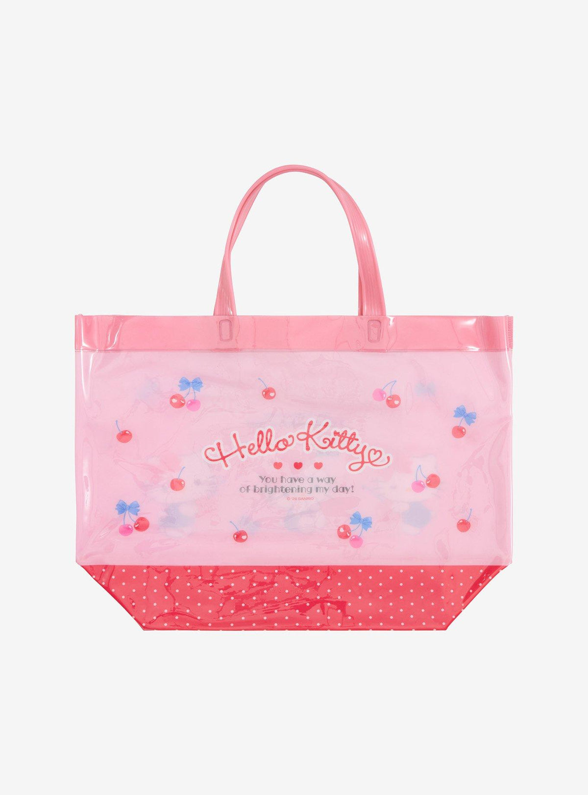 Mini bolso tote de Hello Kitty con cerezas