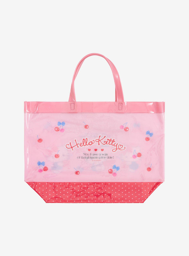 Mini bolso tote de Hello Kitty con cerezas