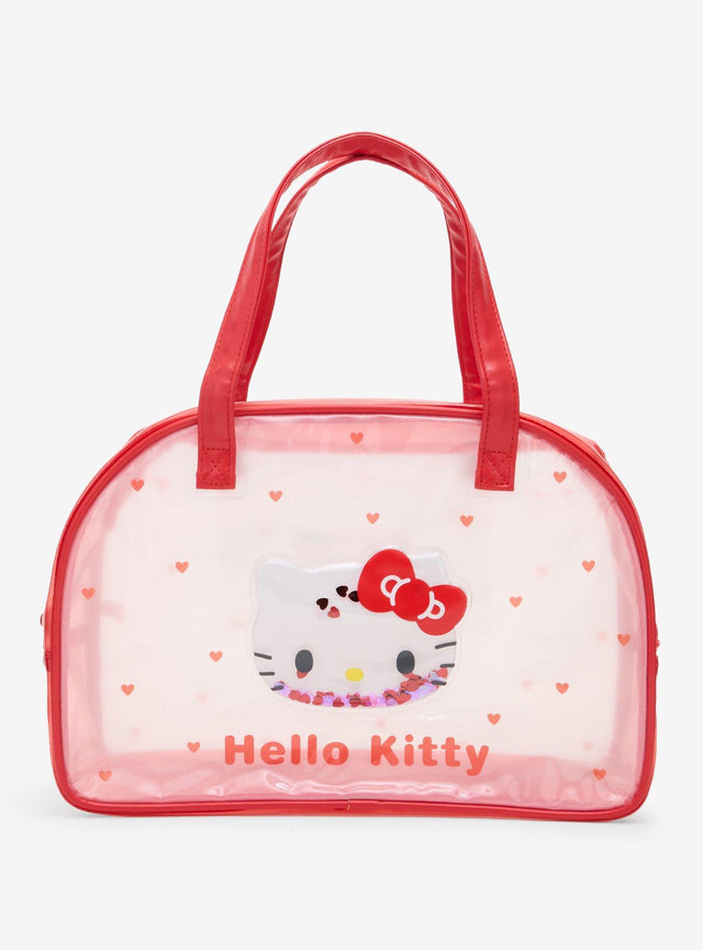 Cartera tipo bowling de Hello Kitty con confeti