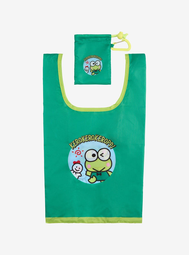 Bolso tote reutilizable de Keroppi con estuche