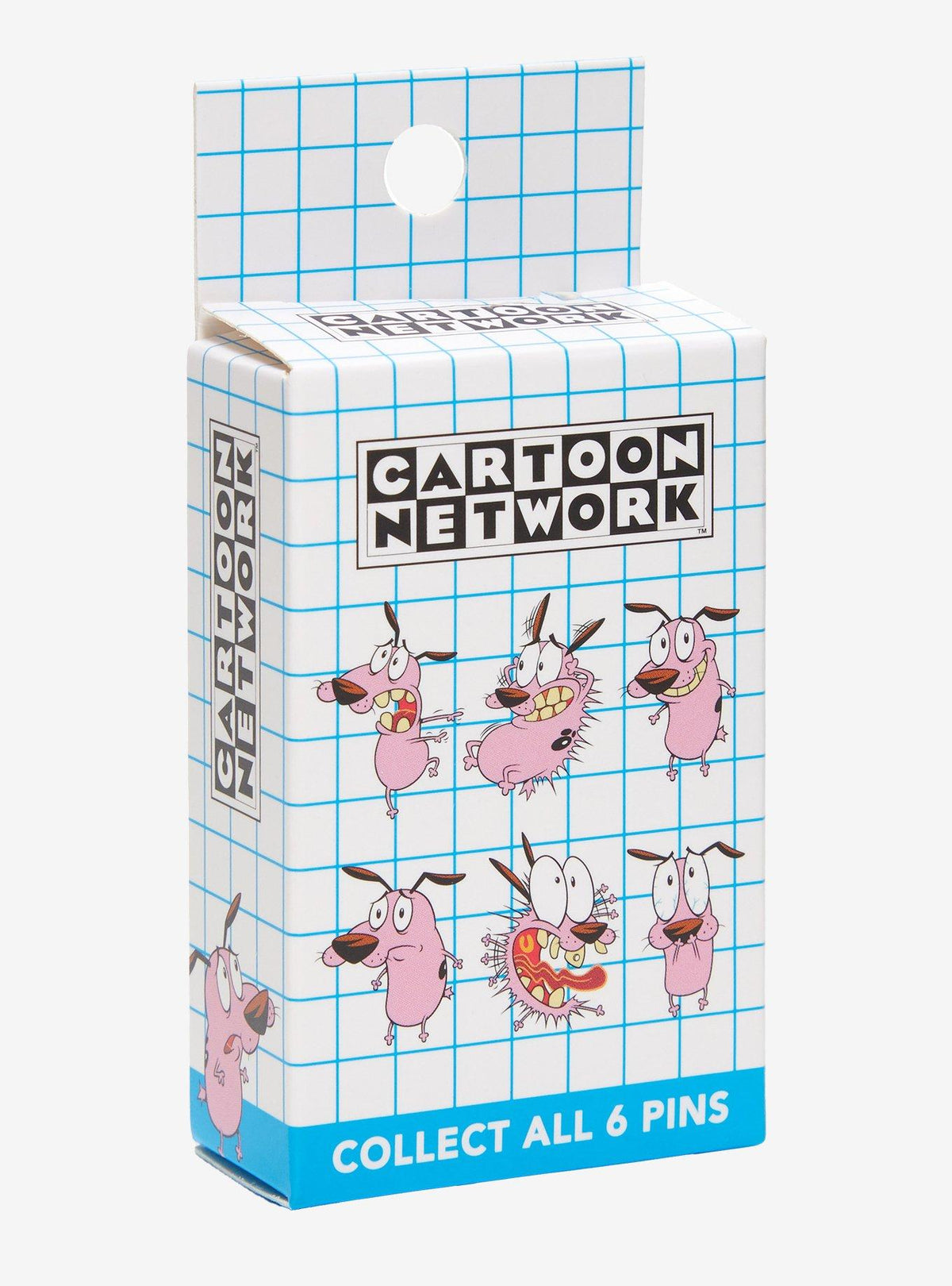 Pin sorpresa esmaltado Courage the Cowardly Dog