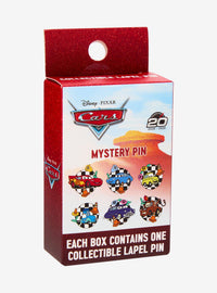 Pin esmaltado Cars de Disney Pixar en caja sorpresa