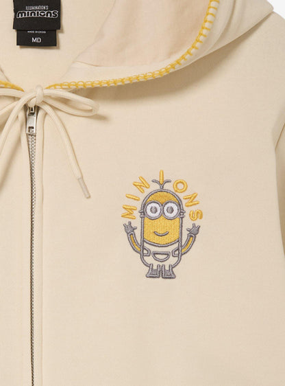 Polerón con cierre e íconos pastel de Minions