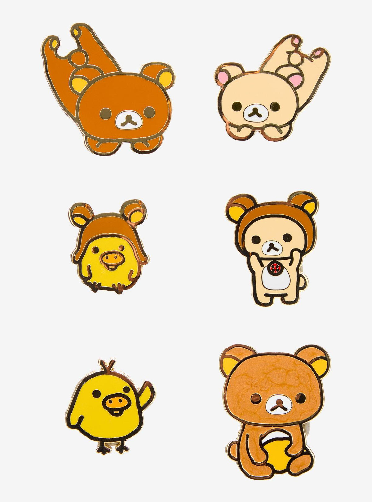 Pin sorpresa Rilakkuma y sus amigos