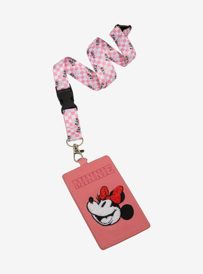 Lanyard a cuadros de Minnie Mouse