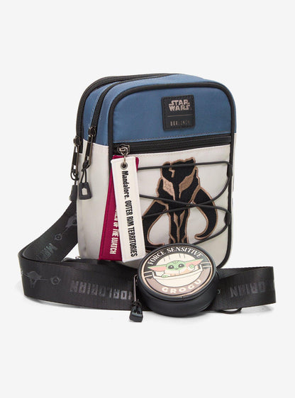 Bandolera táctica Mandalorian con monedero de Grogu
