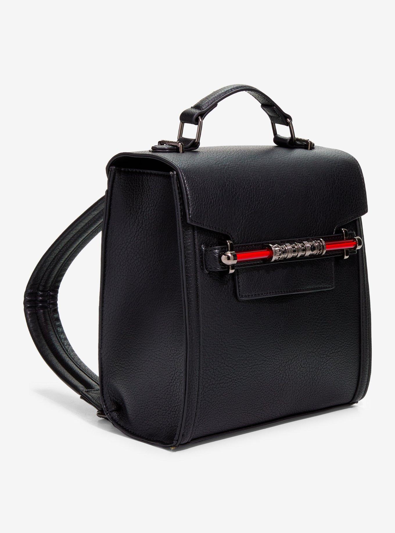 Mochila mini con sable de luz iluminado de Darth Maul